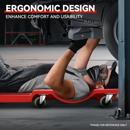 Heavy Duty 36 Garage Creeper with Padded Headrest