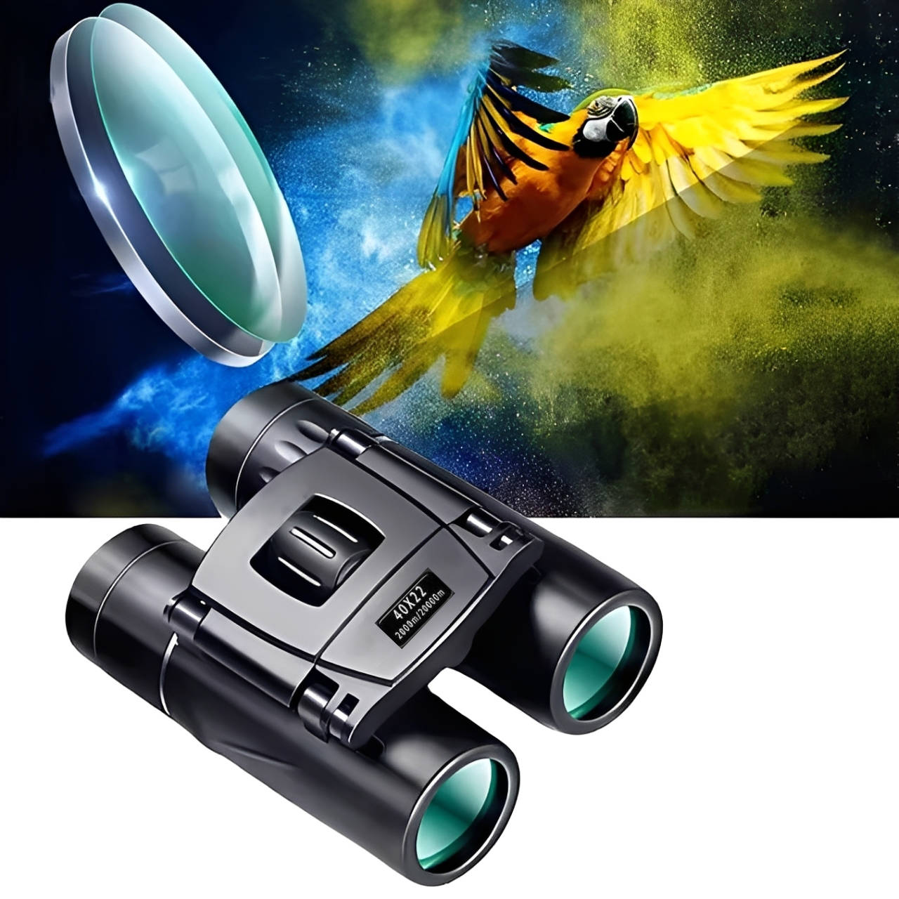 High Power 40x22 Wildlife Viewing Binoculars - Halri