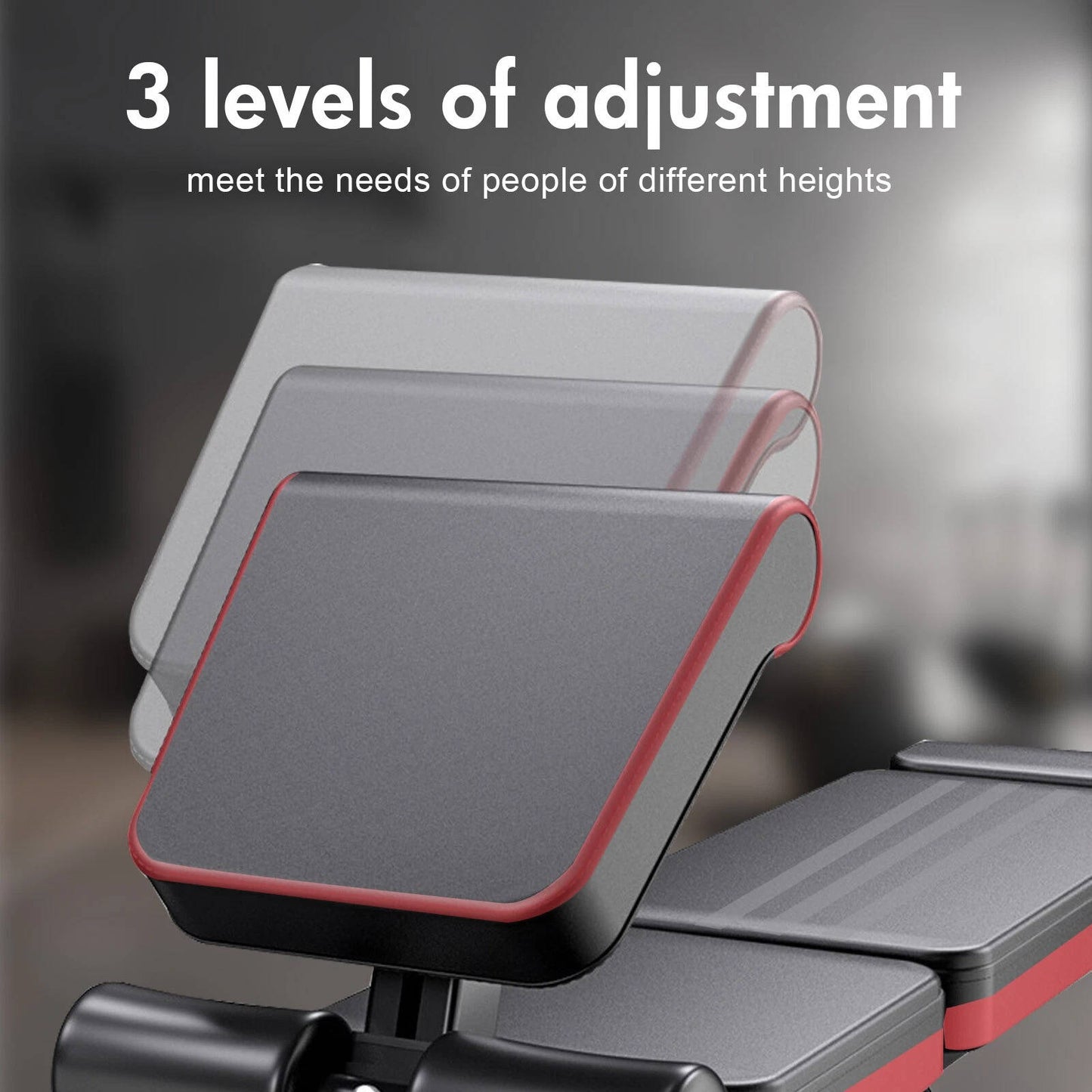 Compact Folding Weight Bench Incline Adjustment