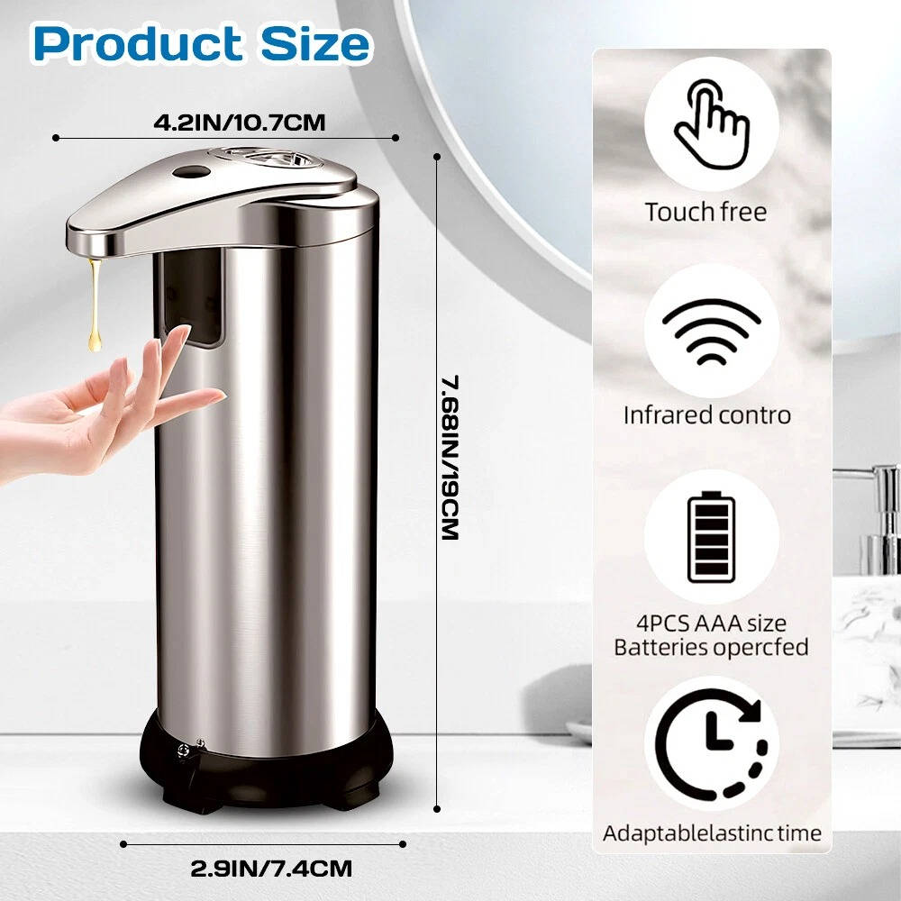 Touchless Bathroom Soap Dispenser For Home