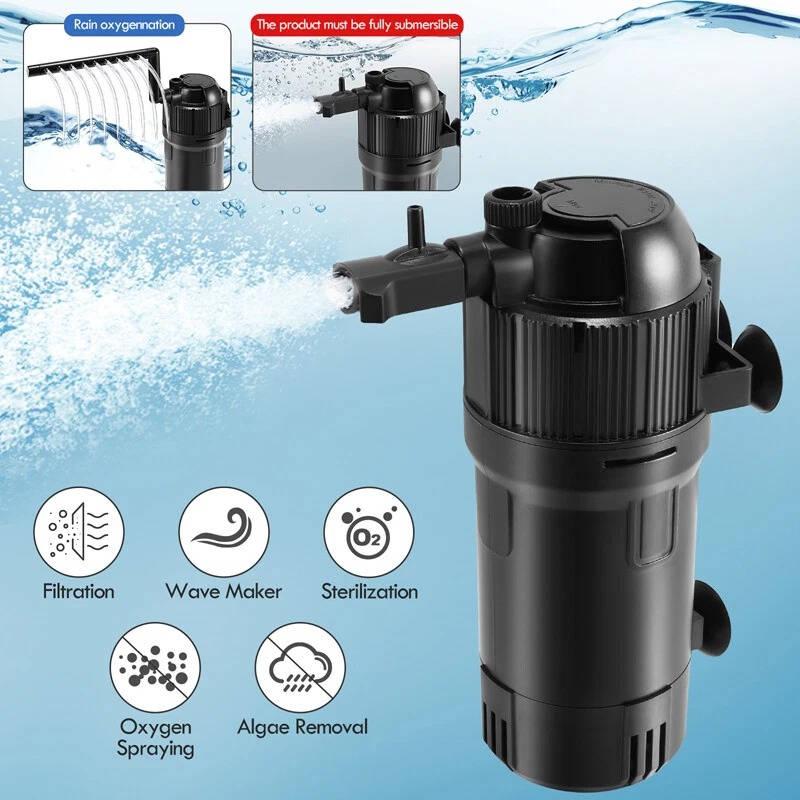 Compact Submersible Aquarium Water Pump