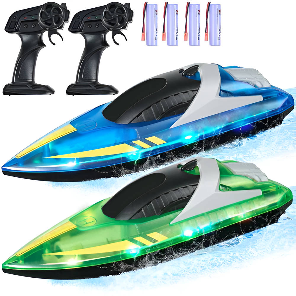 Mini Radio Control Speed Boats Set - Halri