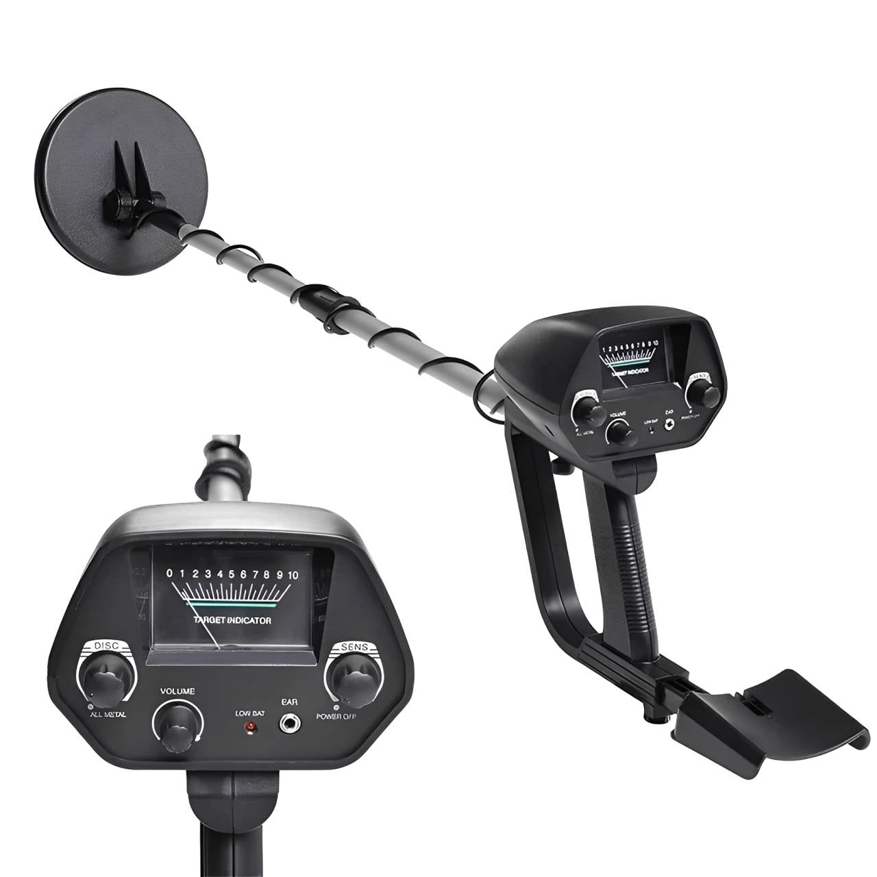 Accurate Gold Metal Detector for Treasure Hunting - Halri