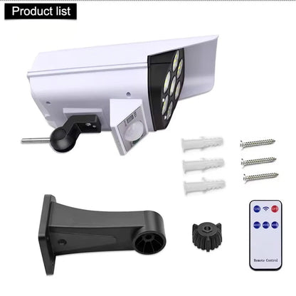 2 Pack Solar Powered Motion Lights 77 LED Outdoor Spotlights