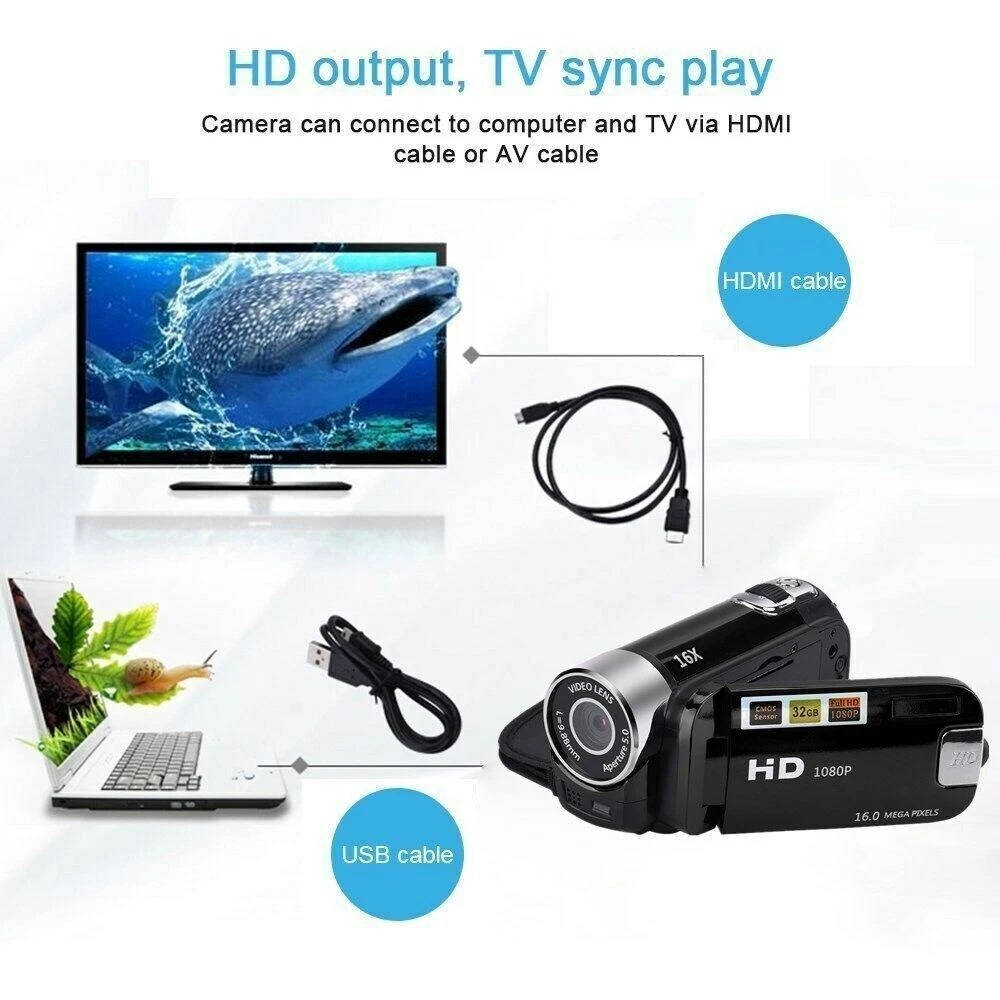 Full HD Digital Video Recorder Camera