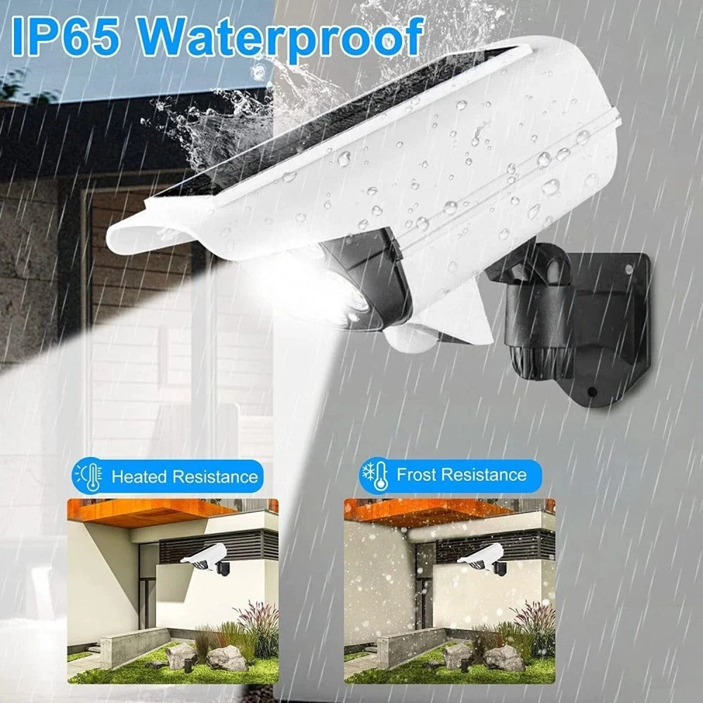2 Pack Solar Powered Motion Lights 77 LED Outdoor Spotlights