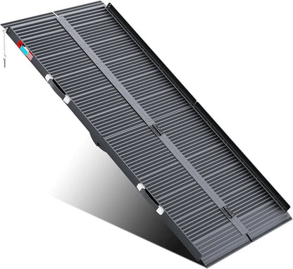 Compact Lightweight Folding Ramp Non-Slip 600lb Capacity