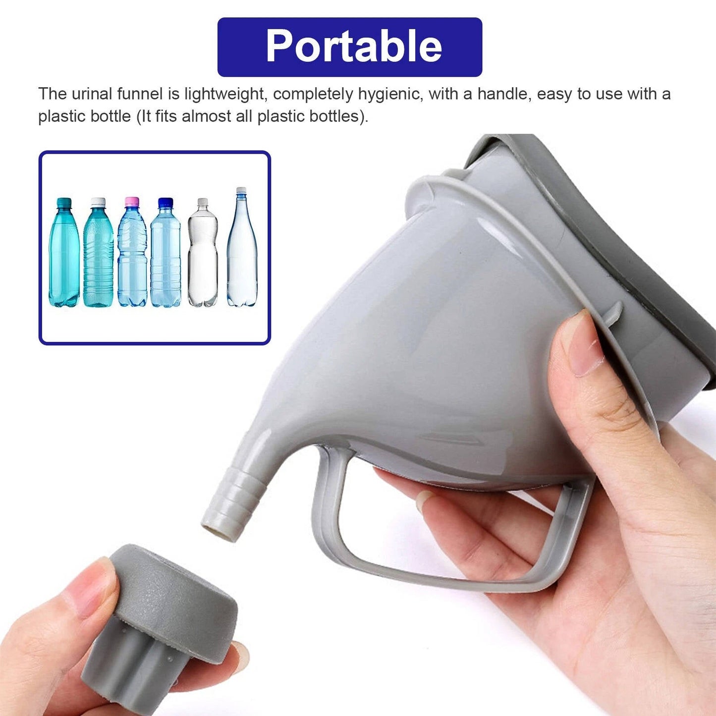 Compact Travel Urinals for Men and Women