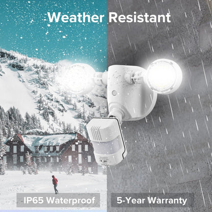 Automatic Outdoor LED Flood Security Light 15W