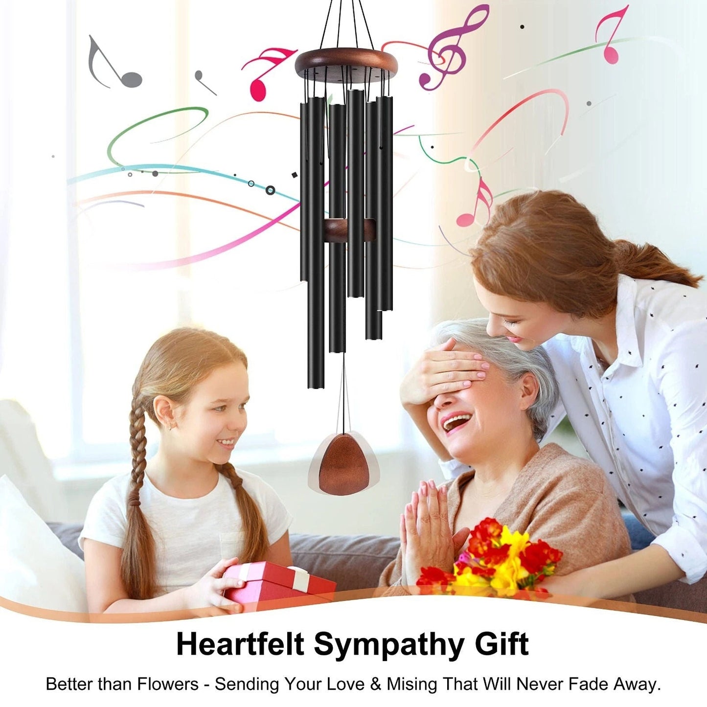 Big Outdoor Wind Chimes with Rich Sound