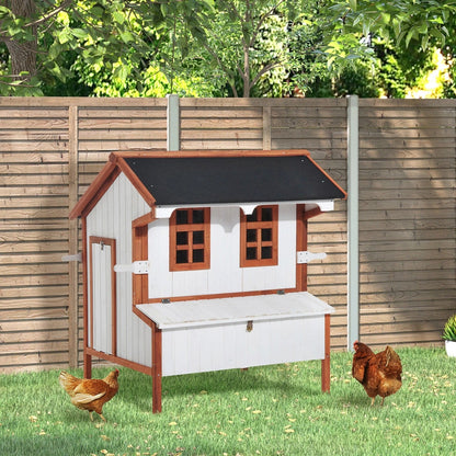 Big Backyard Chicken Coop With Run And Door