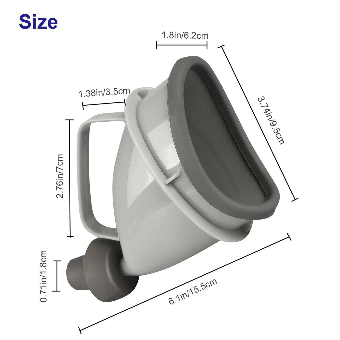 Compact Travel Urinals for Men and Women