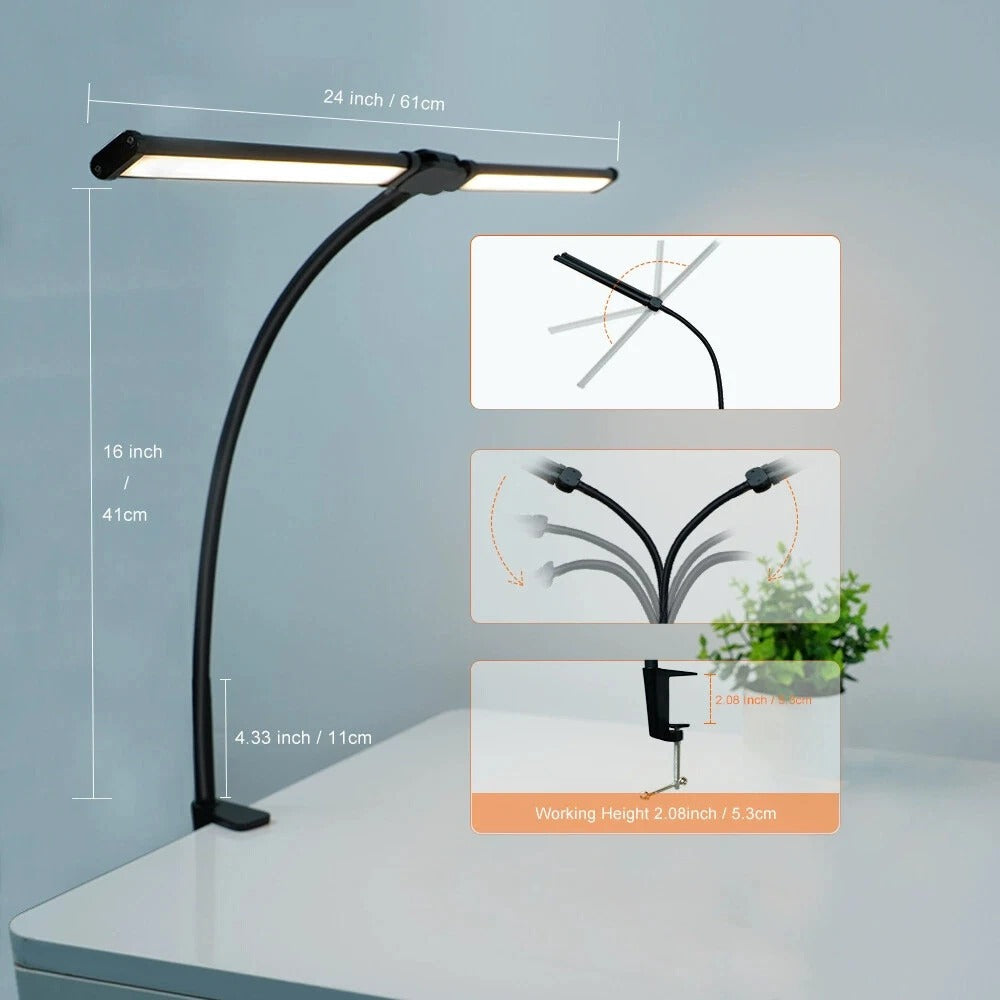 Flexible Bright Office Desk Light