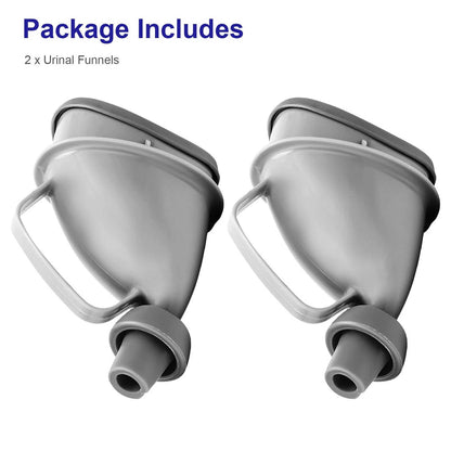 Compact Travel Urinals for Men and Women