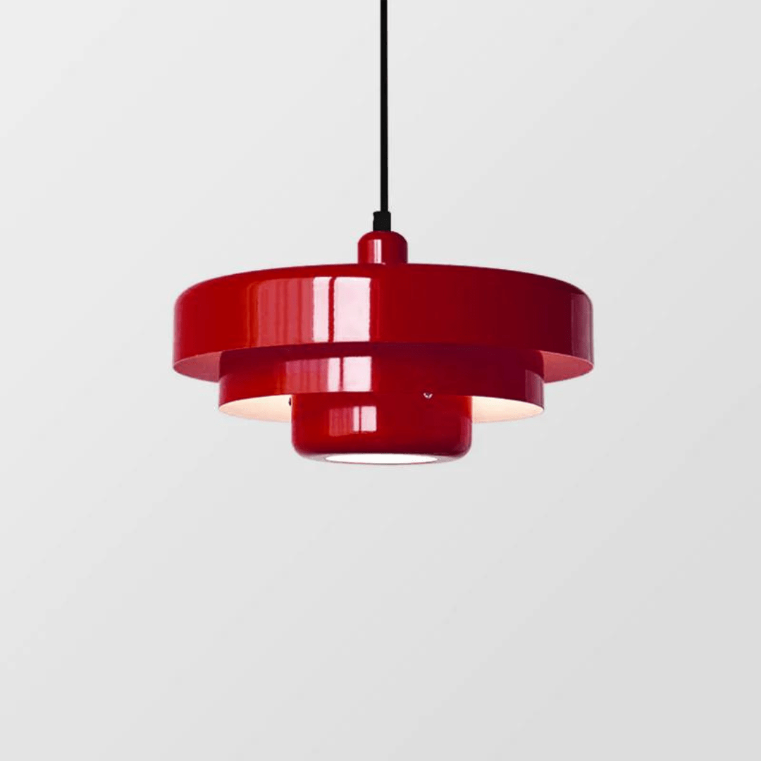 Magnifique suspension à 3 niveaux aux teintes pastel