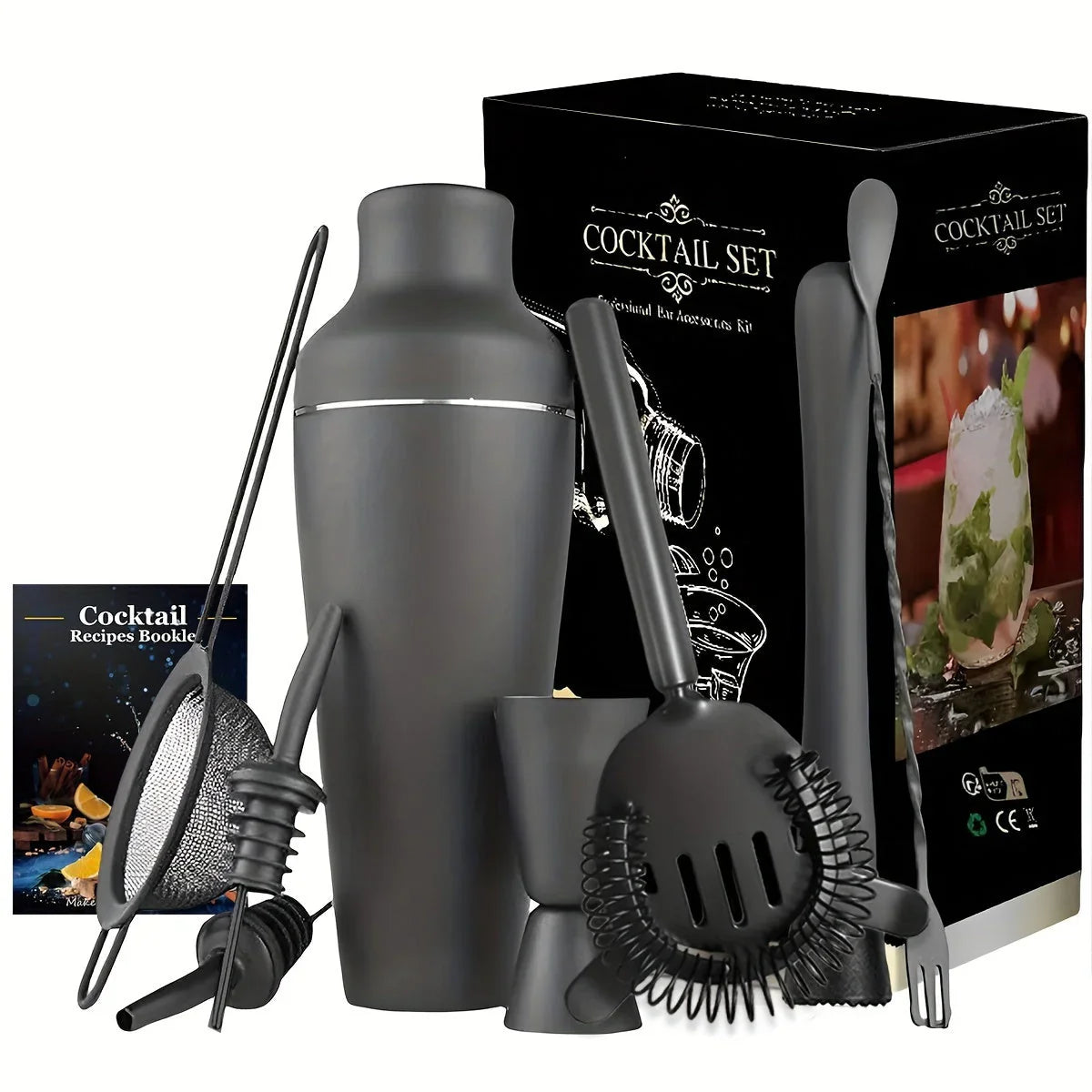 Luxury Metal Bar Tool Set