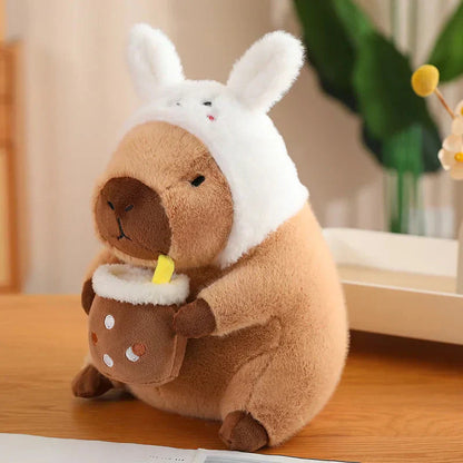 Adorables peluches capybara