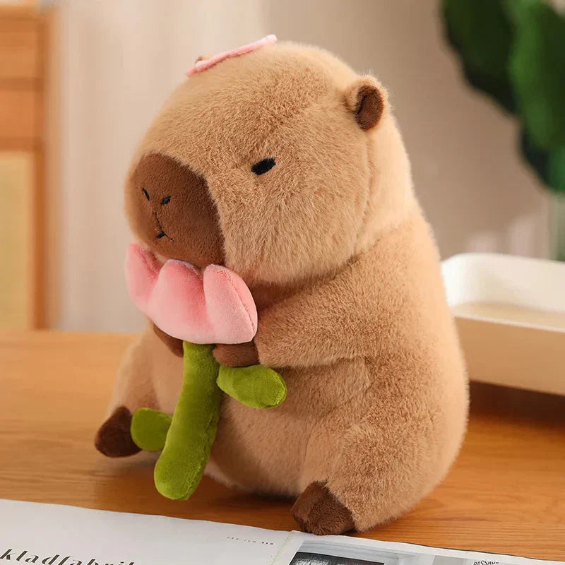 Adorables peluches capybara