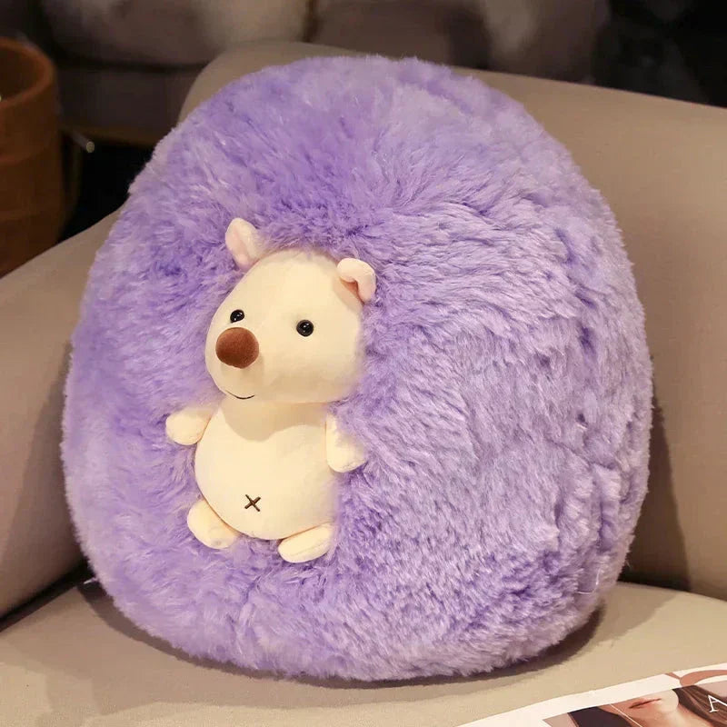Adorable peluche hérisson câline