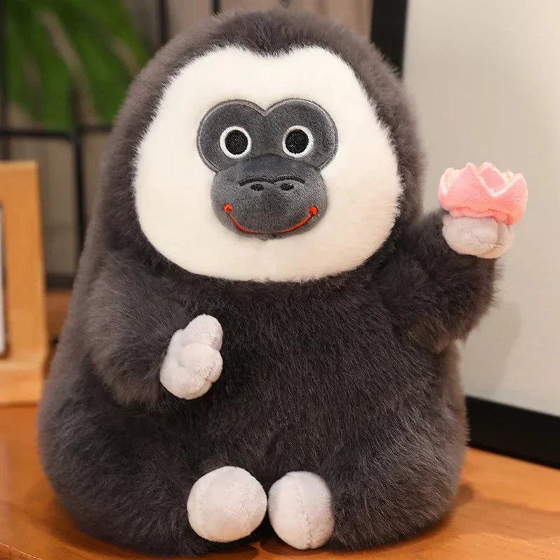 Adorable peluche singe toute douce