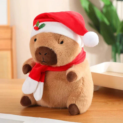 Adorables peluches bébé capybara pour les fêtes