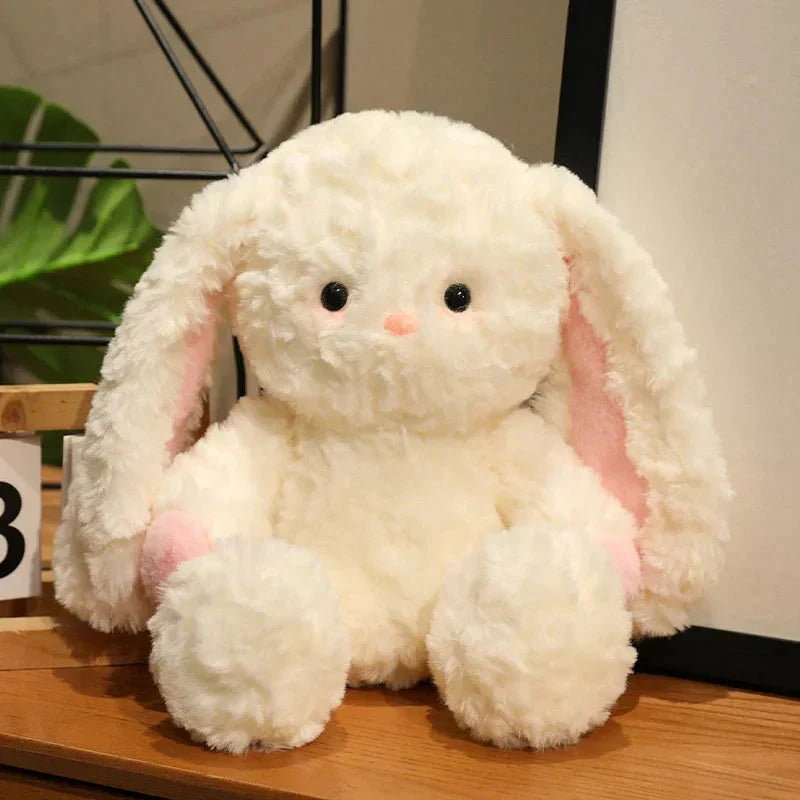 Peluche Snug Bunny et Chiot Amis