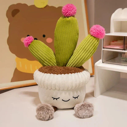 Adorable peluche Cactus Blossom