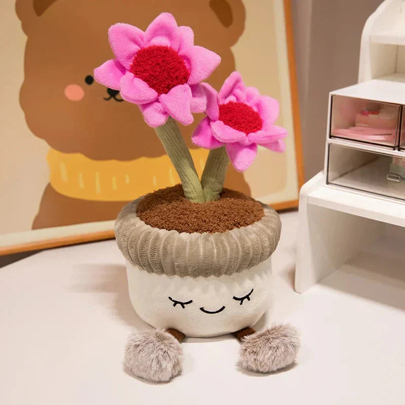 Adorable peluche Cactus Blossom