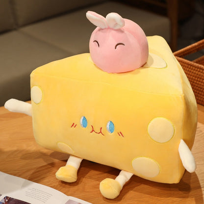 Adorable jouet en forme de souris en forme de fromage