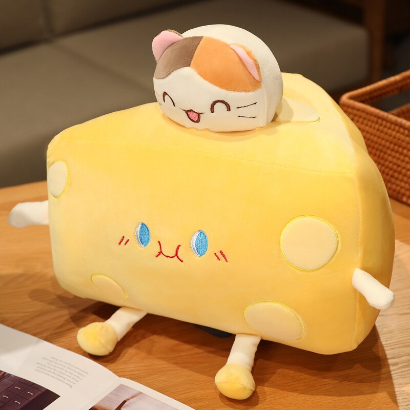 Adorable jouet en forme de souris en forme de fromage