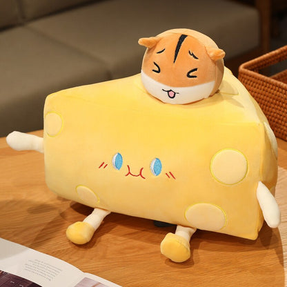 Adorable jouet en forme de souris en forme de fromage