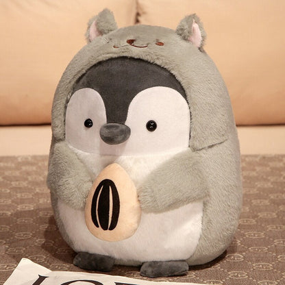 Adorable ensemble de peluches pingouins