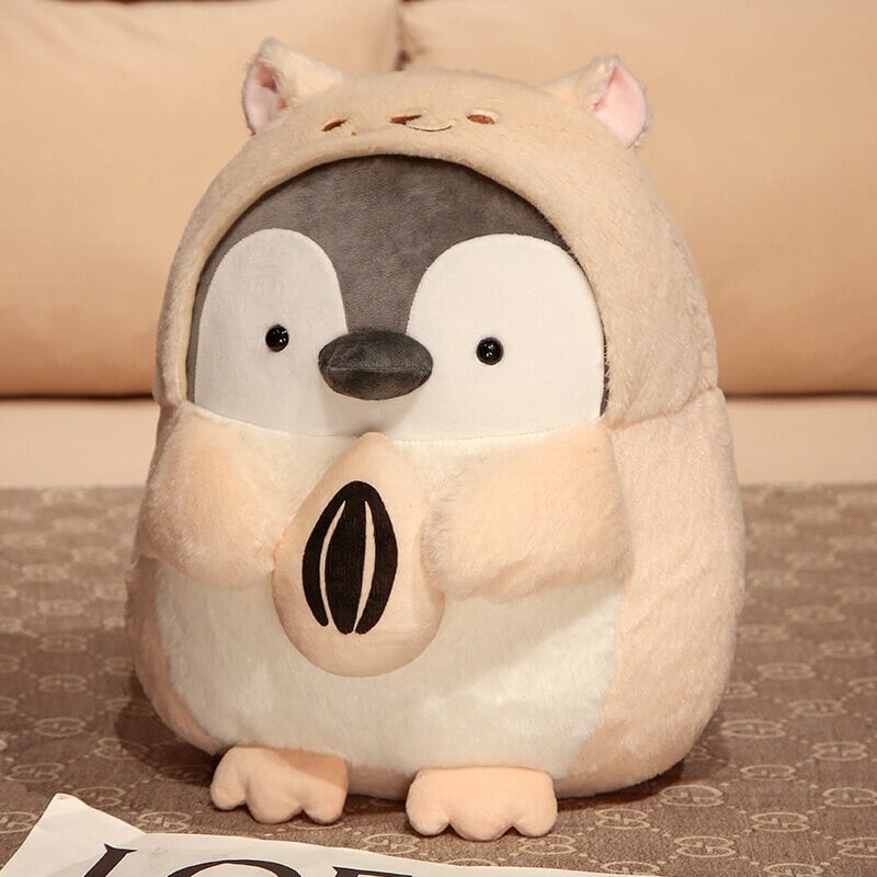 Adorable ensemble de peluches pingouins