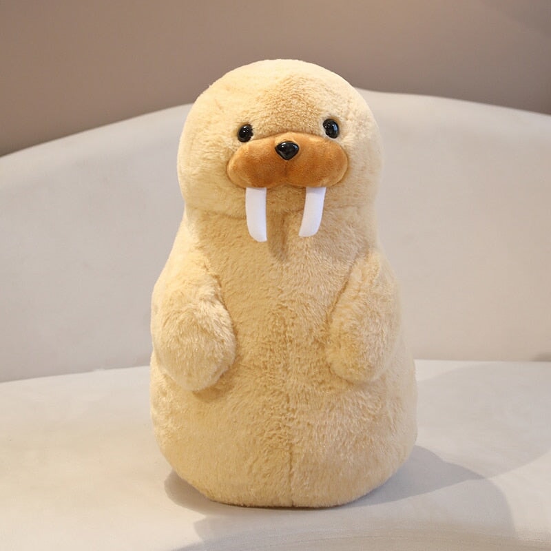 Adorables peluches pingouins et morses