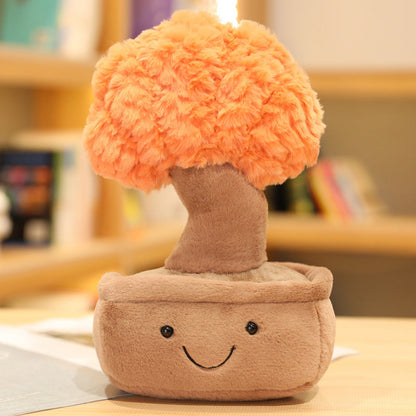 Adorables mini peluches bonsaï en forme d'ami