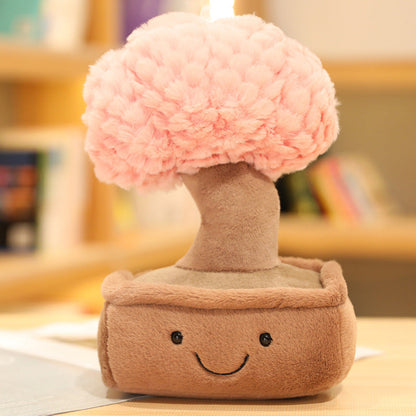 Adorables mini peluches bonsaï en forme d'ami