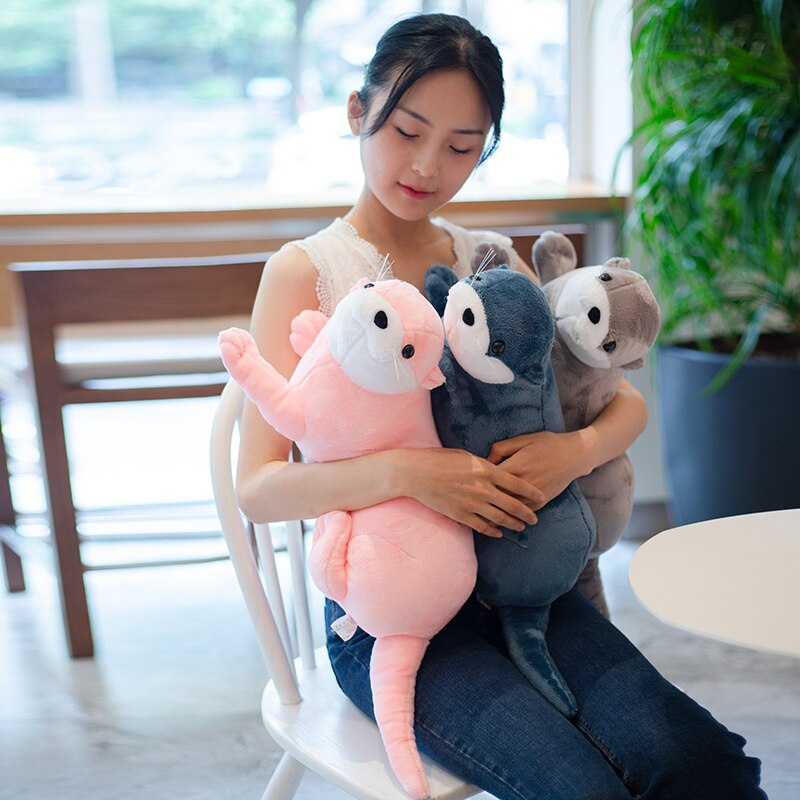 Adorables peluches loutres
