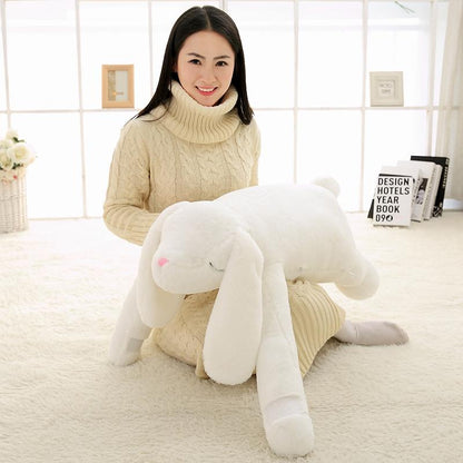 Gros lapin en peluche tout doux