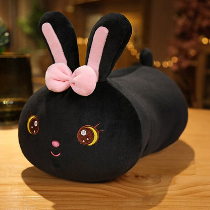 Coussin en peluche lapin mignon