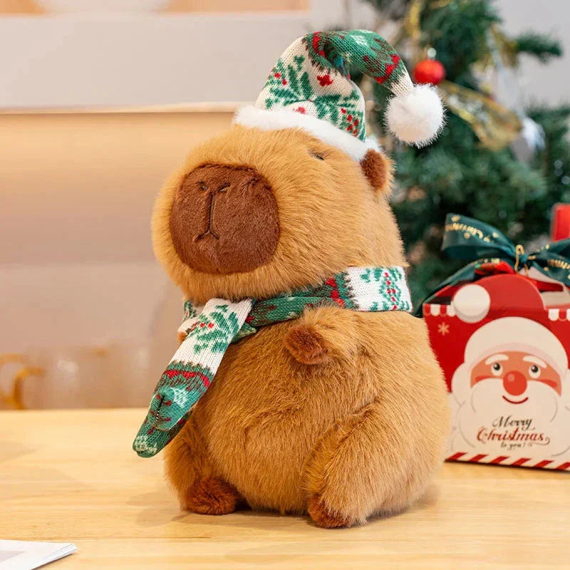 Adorables peluches capybara pour les fêtes