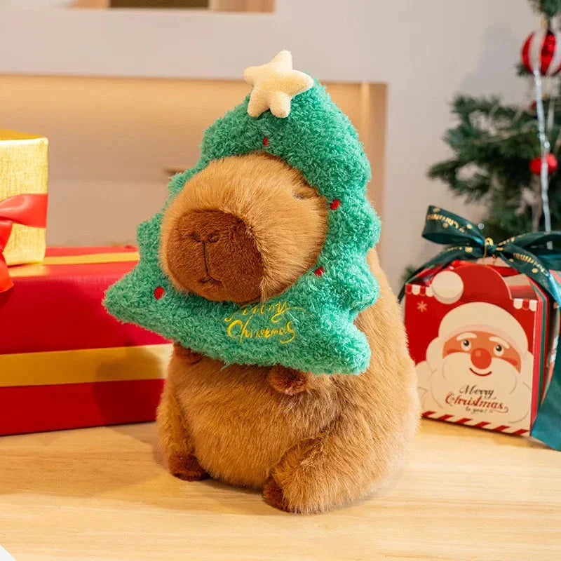 Adorables peluches capybara pour les fêtes