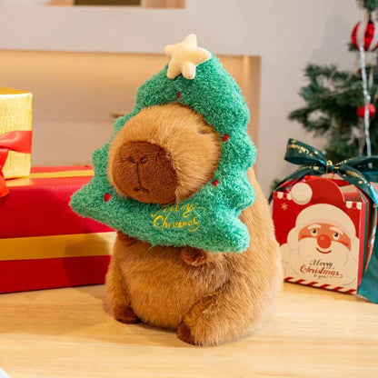 Adorables peluches capybara pour les fêtes