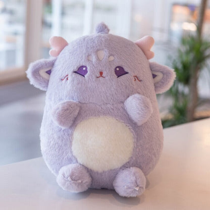 Adorable peluche cerf rose toute mignonne