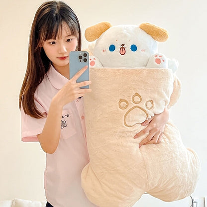 Collection de peluches en forme de grande nourriture mignonne