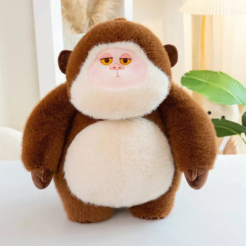 Peluches de singes mignons et gros