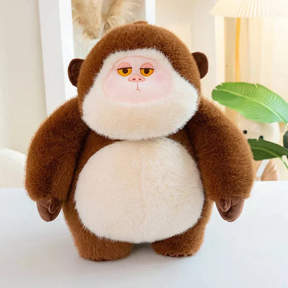 Peluches de singes mignons et gros