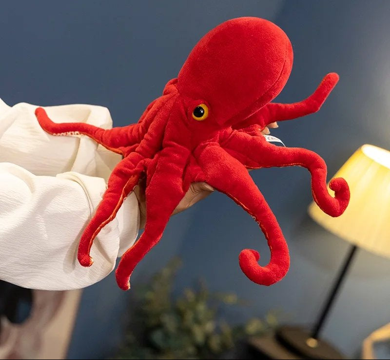 Colorful Realistic Octopus Soft Toy - Halri