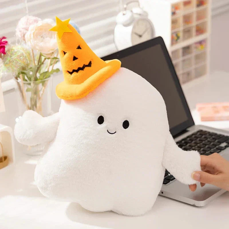 Peluche citrouille fantôme amusante
