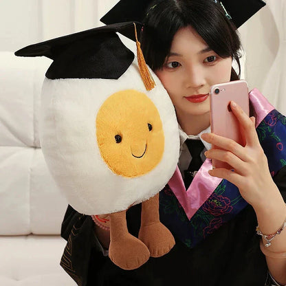 Cute College Chicken Plush Toy - Halri