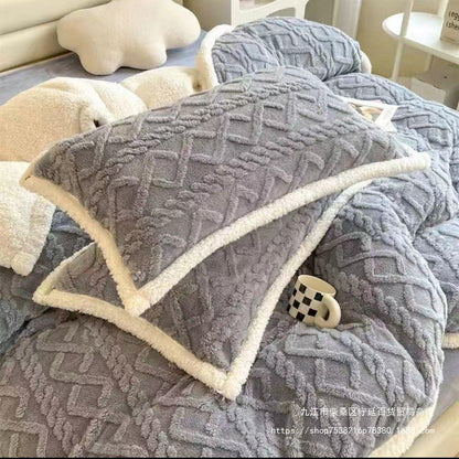Couette douce et moelleuse pour un confort hivernal douillet